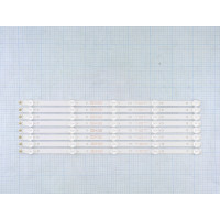 Подсветка 43" K420WD7 4708-K420WD-A3213K01 K420WDB TH-43C500C, 8 лент, 5LED, 3V, 415мм, NEW