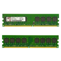 Память DIMM DDR2 Kingston 1Gb, 800 МГц (PC2-6400)