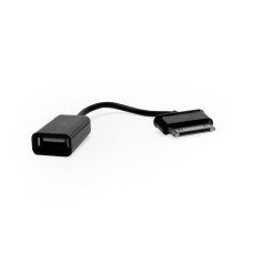 Кабель-переходник iQFUTURE OTG Samsung 30-pin -> USB 2.0 F для Samsung GalaxyTab,Tab 2, Note черный