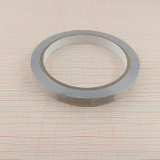 Скотч (10 мм* 10 м) +180°С односторонний токопроводящий