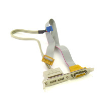 Планка 2x USB 2.0, GAME 15pin (на заднюю панель в системный блок)