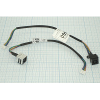 Разъем Dell Inspiron 17R N7110 (7.4x5.0 мм) черный с кабелем 215 мм