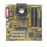 Комплект мат.плата P4P800-VM/S S-478, P4 3.0 ГГц, DDR 512 Мб, HDD 80 Гб, СО