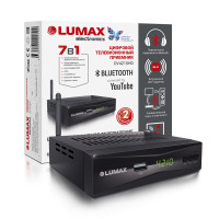 Приставка ТВ Lumax DV4210HD, Android, HDMI, 3RCA, Wi-Fi 2.4 GHz + 5 Ghz, 1xUSB
