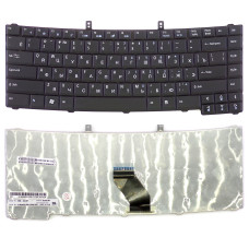 Клавиатура Acer TravelMate 2300, 2480, 8100, 2400, 2450, Extensa 5130/5430 Series черная, Б/У