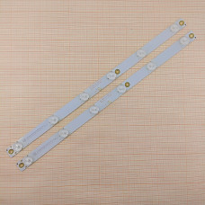 Подсветка 21.5" MS-L0642 V4, 2 ленты, 6LED, 3V, 382 мм, с разбора