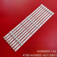 Подсветка 43" K430WDC1 (4708-K43WDC-A3113N11), 8 лент, 3LED, 6V, 390мм, NEW
