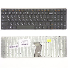 Клавиатура Lenovo IdeaPad Z560 Z565 G570 G770 черная с черной рамкой, NEW