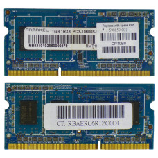 SODIMM DDR3 Ramaxel 1Gb 1333 MHz (PC3-10600) [RMT1950ED48E7F-1333] Б/У