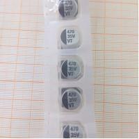 Конденсатор SMD 35VDC 470uf (11x11) VT