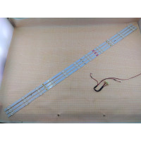 Подсветка 43" LB4310K V0_01 AL E465853, 3 ленты, 11LED, 3V, 840мм, с разбора