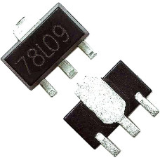 78L09 стабилизатор 9V 0,1A SOT-89-3