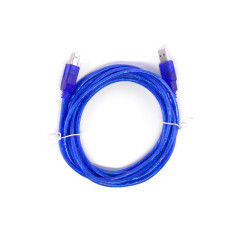Кабель USB 2.0 VCOM Am-Bm, синий