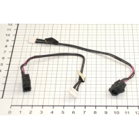 Разъем Samsung R518, R519 (5.0x3.0 мм) черный с кабелем 185 мм