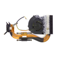 Вентилятор для Asus K45D K45DR K45E, 3pin, с радиатором, Б/У