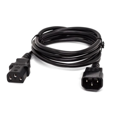 Кабель для ИБП IEC 320 C13 - IEC 320 C14, 1.5 м Б/У Кабель для ИБП IEC 320 C13 - IEC 320 C14, 1.5 м Б/У