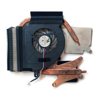 Вентилятор для Samsung RF510 RF511 RF710 RF711 RF712, 3pin, с радиатором