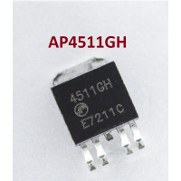 AP4511GH MOSFET N+P-канал 15A 35V, DPAK-5