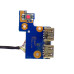 Плата PETRONAS-14-USB+PWR (BA92-08250A) для Samsung NP300E4A, NP300V4A Б/У