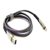 Кабель Kstati KS-002 microUSB - USB черный 1 м