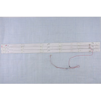Подсветка 32" YS32L63A-V01, 3 ленты, 6LED, 3V, 586 мм, с разбора (дефекты)