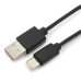 Кабель USB Гарнизон GCC-USB2-AMCM-0.3M, 0.3 м, USB/Type-C, черный