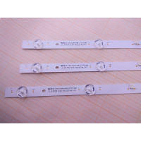 Подсветка 43" JL.D43091330-002ES-M_V01, 3 ленты, 9LED, 3V, 800 мм, с разбора