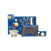 Плата EA53-BM/EG52-BM CARD BD (448.03709.0011), Плата CardReader USB PowerButton для Acer Aspire ES1