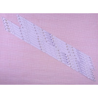 Подсветка 58" LB-GM3030-GJPHP585X11AA12, 5 лент 11LED, 3V для Philips 58PUS6504/60, Б/У