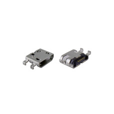 Разъем micro USB MU-04 5pin для Lenovo IdeaPhone A298, A298T, A530, A698T, A710E