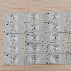 Светодиод 6V с линзой 40x20 мм Square Lens