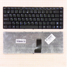 Клавиатура Asus UL30 K42 черная, рамка черная, плоский Enter