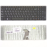 Клавиатура Lenovo IdeaPad Z560 Z565 G570 G770 черная с черной рамкой, NEW