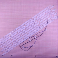 Подсветка 58" VOT7-580SMA-R0 YLH-7 E251781, 4 ленты, 12LED, 3V, 1140мм, с разбора