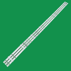 Подсветка 43" GC43D08-ZC22AG-25E 8S1P 0.8T/B, 303GC430055E, 6 лент, 8LED, 3V, 856 мм (A+B), NEW