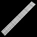 Подсветка 43" LED43D10-03(A) LED43D10-04(A), 10 лент, 10LED, 3V, 853 мм, NEW