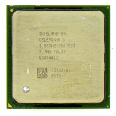Процессор Intel Celeron D 325 2.533 ГГц Socket 478, TDP 73W, Б/У