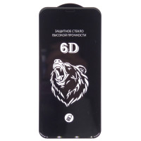 Защитное стекло iPhone 12 mini 6D черное