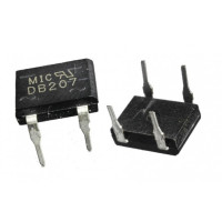 DB207, диодный мост 2A 1000V DIP-4 DB207, диодный мост 2A 1000V DIP-4