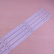 Подсветка 50" HY-L500B2 330A419B08, 4 ленты, 9LED, 3V, 980 мм, с разбора