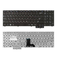 Клавиатура Samsung R519, R523, R525, R528, R530, R538, R540, P580 черная, плоский Enter, новая