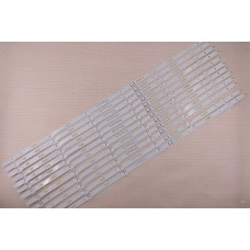 Подсветка 65" 06-68F9-3030-0D20-6X6-687X12-3P1.0, 12 лент, 6LED, 439 мм, с разбора отличное Подсветка 65" 06-68F9-3030-0D20-6X6-687X12-3P1.0, 12 лент, 6LED, 439 мм, с разбора отличное