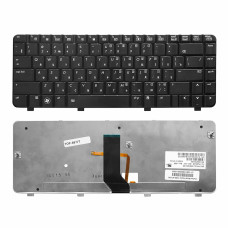 Клавиатура HP Pavilion DV3-2000 Series черная, плоский Enter, Подстветка клавиш