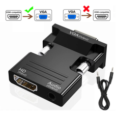 Переходник с HDMI на VGA 1080P (Audio)