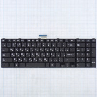 Клавиатура Toshiba Satellite L850 L875 L870 L855 черная с черной рамкой плоский Enter