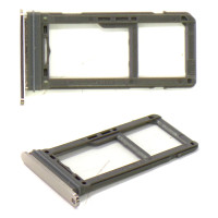 Лоток (держатель) для SIM-карты Samsung G950F Galaxy S8/G955 Galaxy S8 Plus (1 SIM), золотой