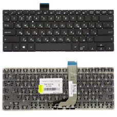 Клавиатура Asus Vivobook 14 X405U черная, без рамки