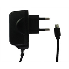 СЗУ OEM 5V 2A, кабель 1 м, micro USB, черный