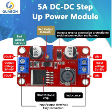 Модуль DC-DC Step Up 5A 5V-40V