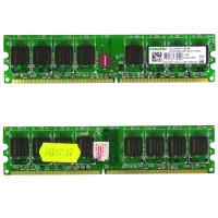 Память DIMM DDR2 Kingmax 1 Гб, 800 МГц (PC2-6400) CL5 1.8V, Б/У